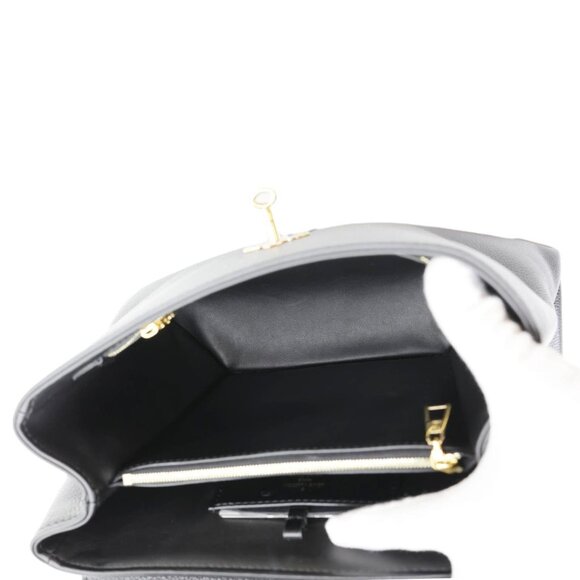 Louis Vuitton  Rose Des Vents MM Calfskin Leather Satchel Bag Black - Picture 8 of 10